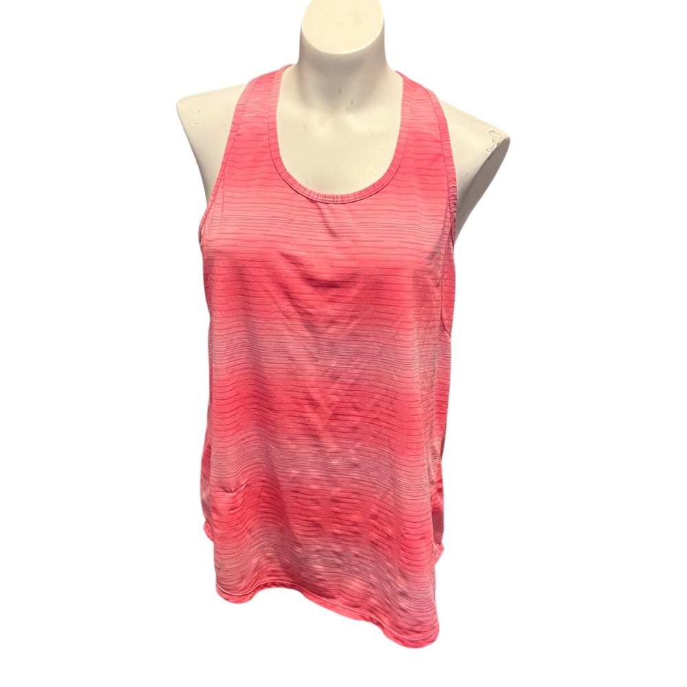 Pink Sleeveless Workout Top